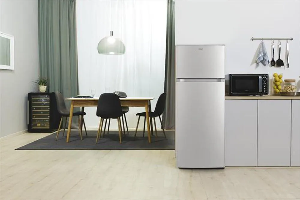 CANDY - Frigorifero 2 porte CDG1S514ES Classe E 211 lt-Argento