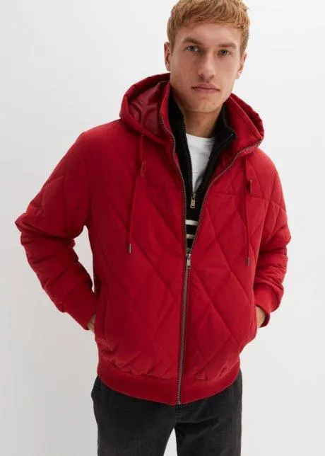 Giacca trapuntata in poliestere riciclato