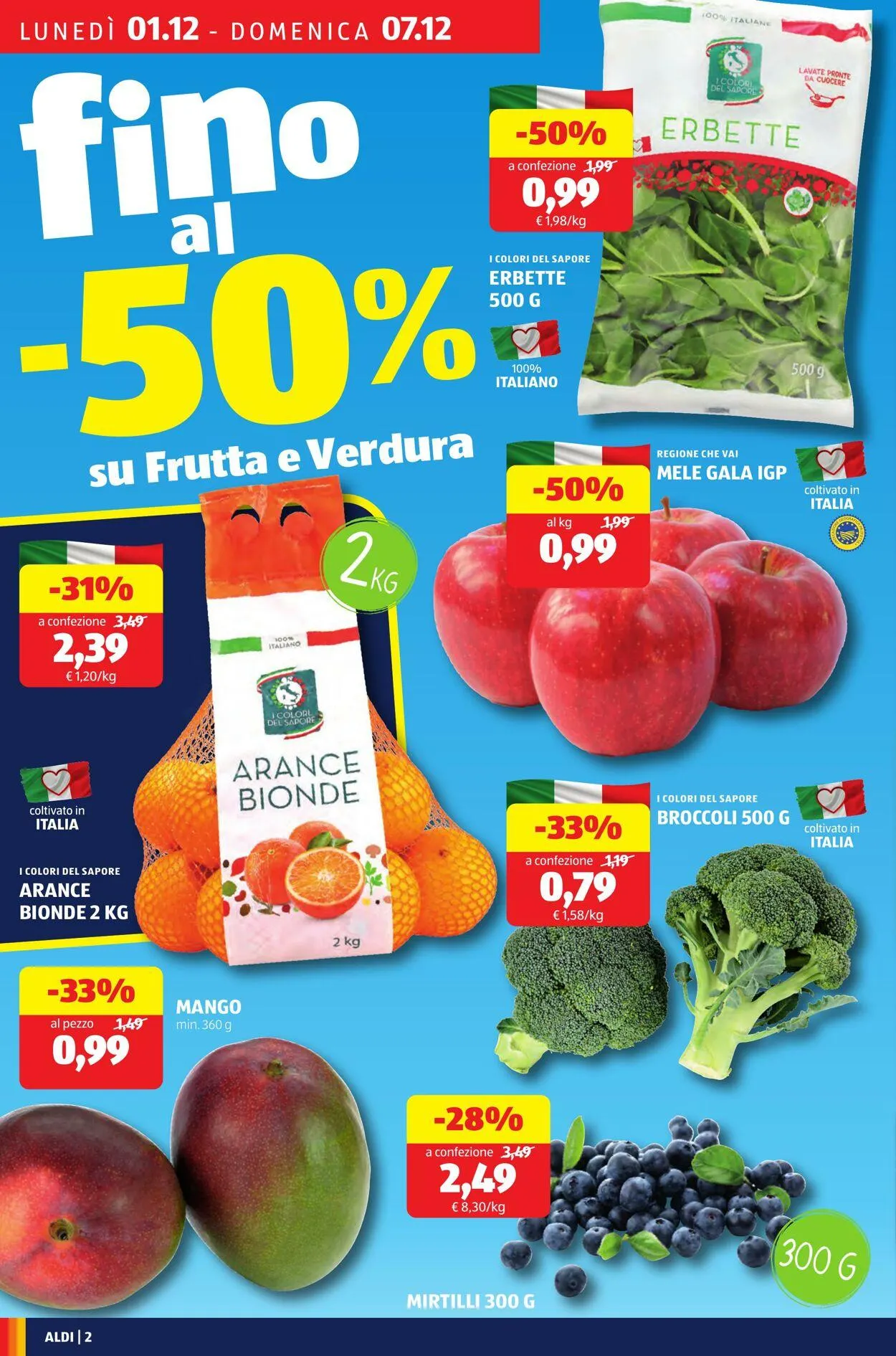 Aldi Volantino attuale da 1 dicembre a 7 dicembre di 2025 - Pagina del volantino 2