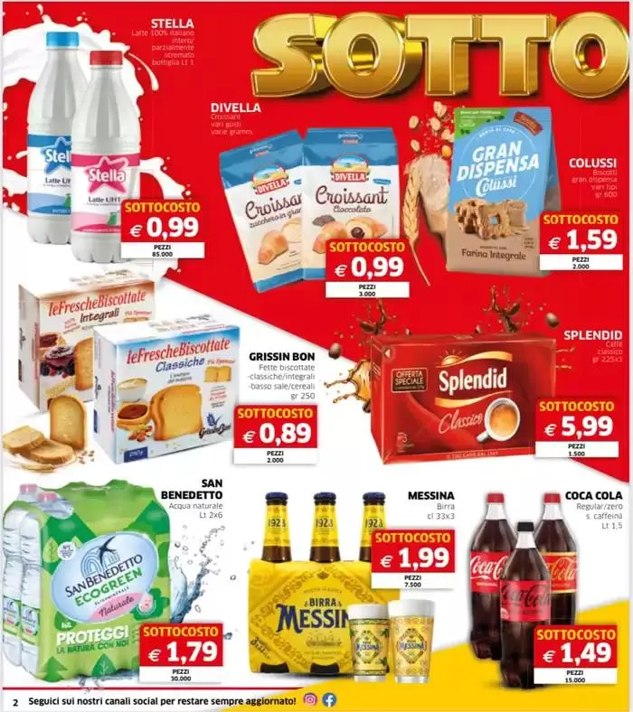 Sottocosto da 29 ottobre a 6 novembre di 2024 - Pagina del volantino 2