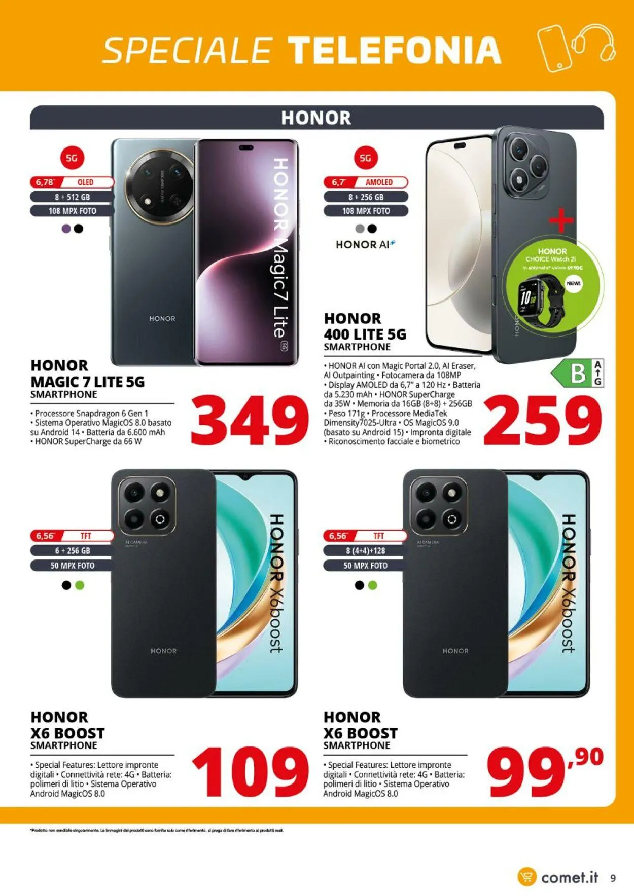 Comet Volantino attuale da 29 agosto a 11 settembre di 2025 - Pagina del volantino 9