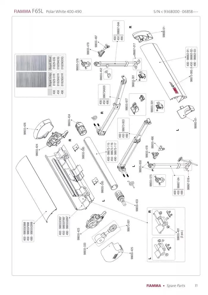 Spare parts catalogo 2025 da 14 gennaio a 31 dicembre di 2025 - Pagina del volantino 31