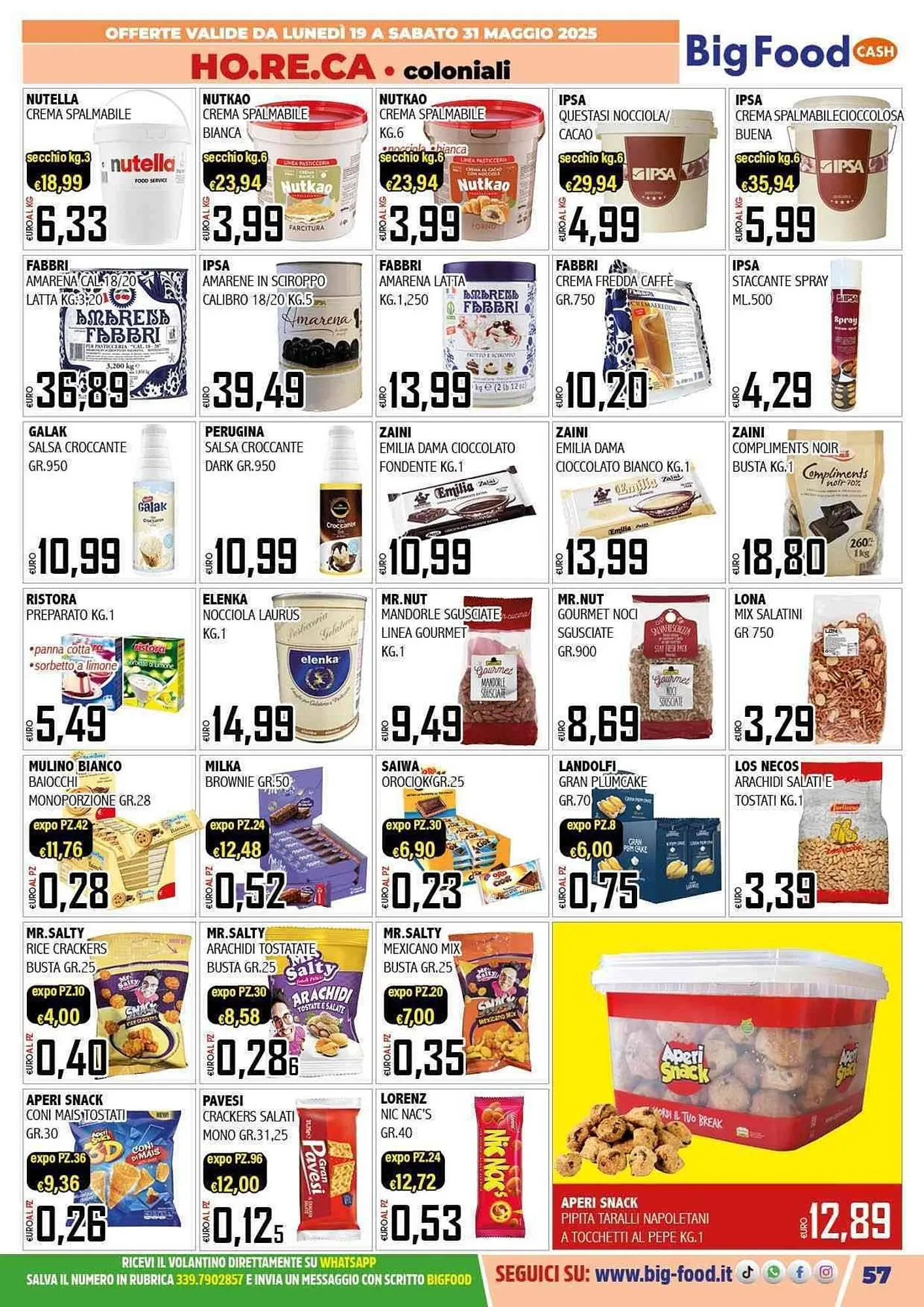 Volantino Big Food da 19 maggio a 31 maggio di 2025 - Pagina del volantino 57