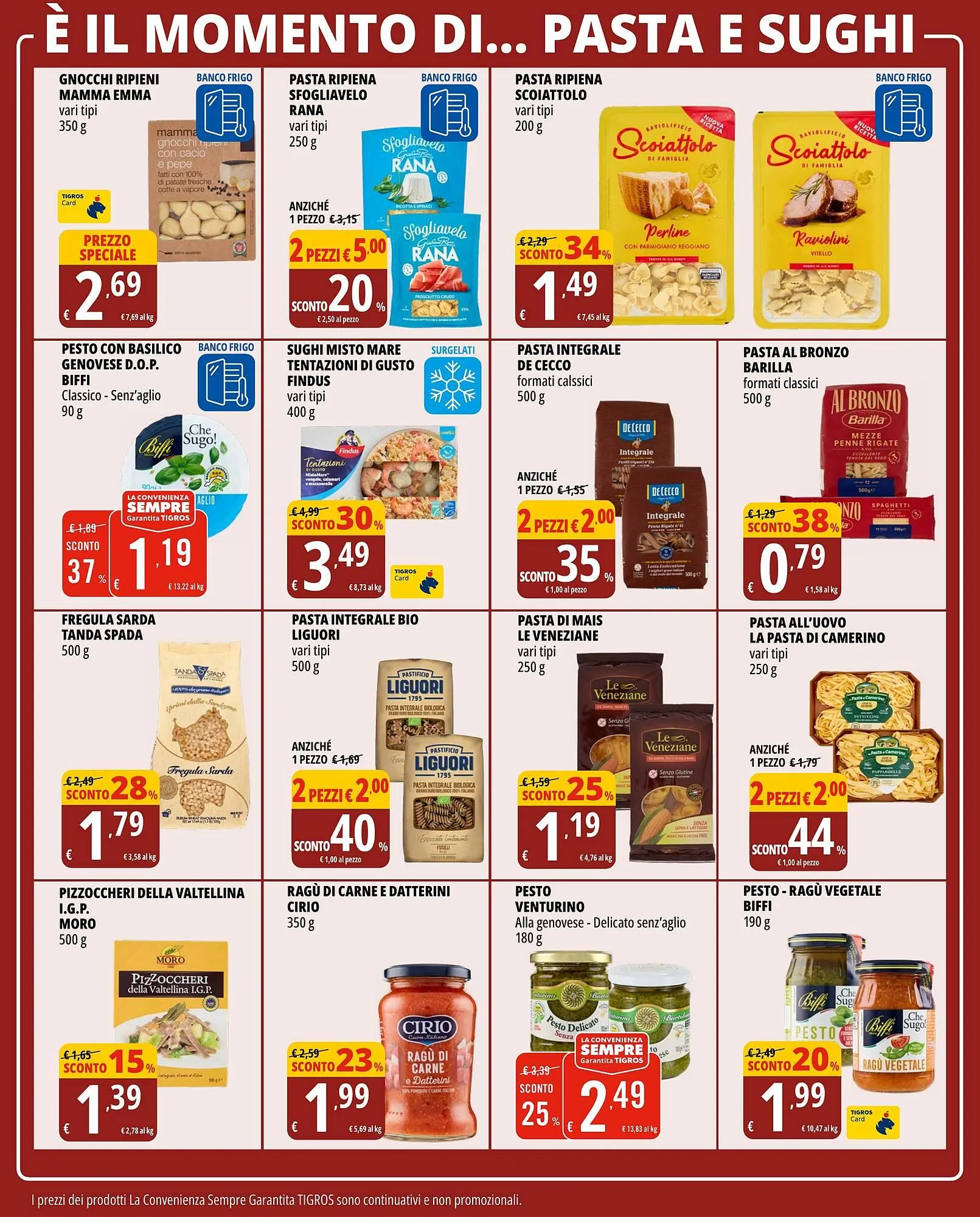 Volantino Tigros da 29 ottobre a 11 novembre di 2025 - Pagina del volantino 19