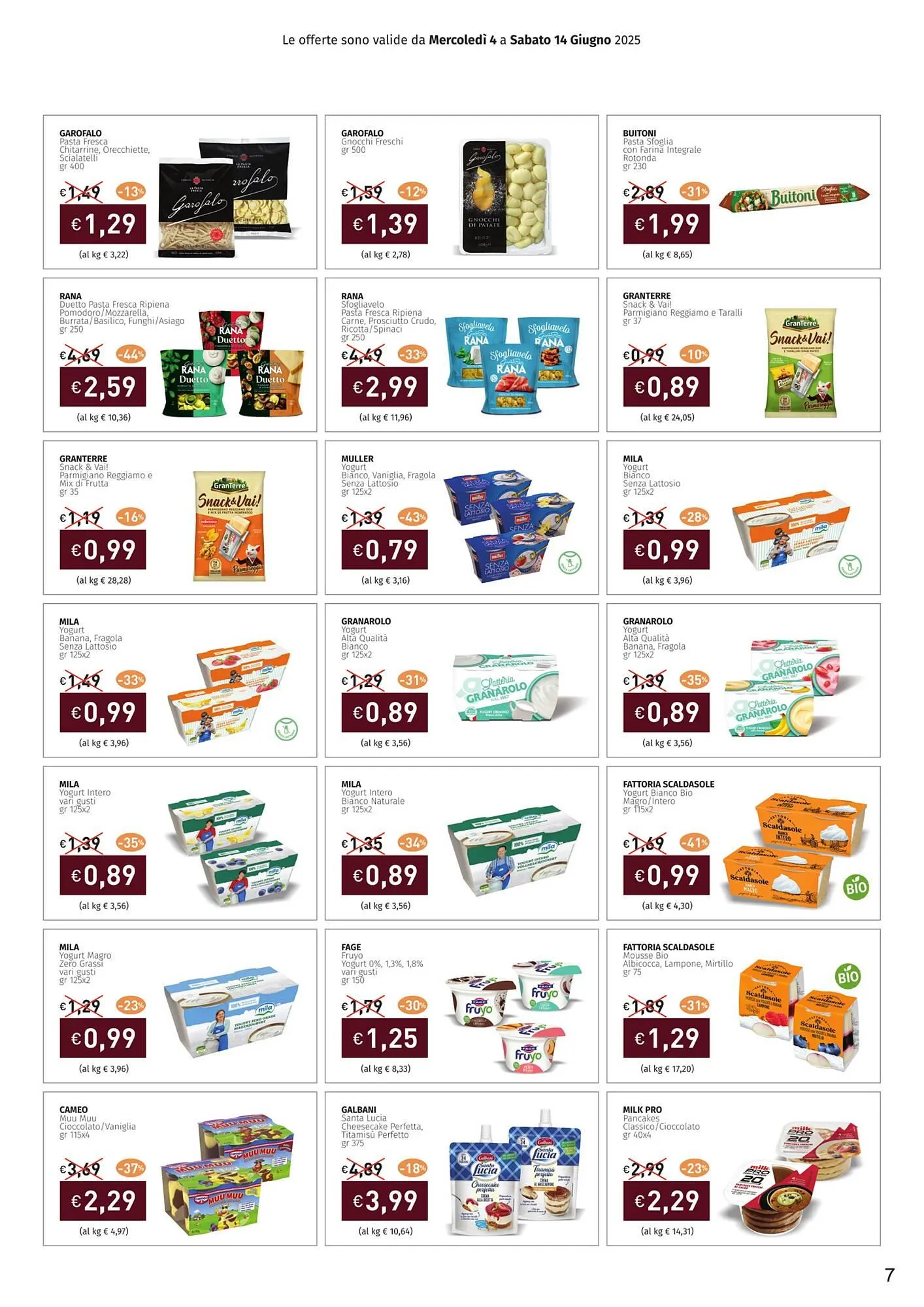 Volantino Prezzemolo e Vitale da 4 giugno a 14 giugno di 2025 - Pagina del volantino 7
