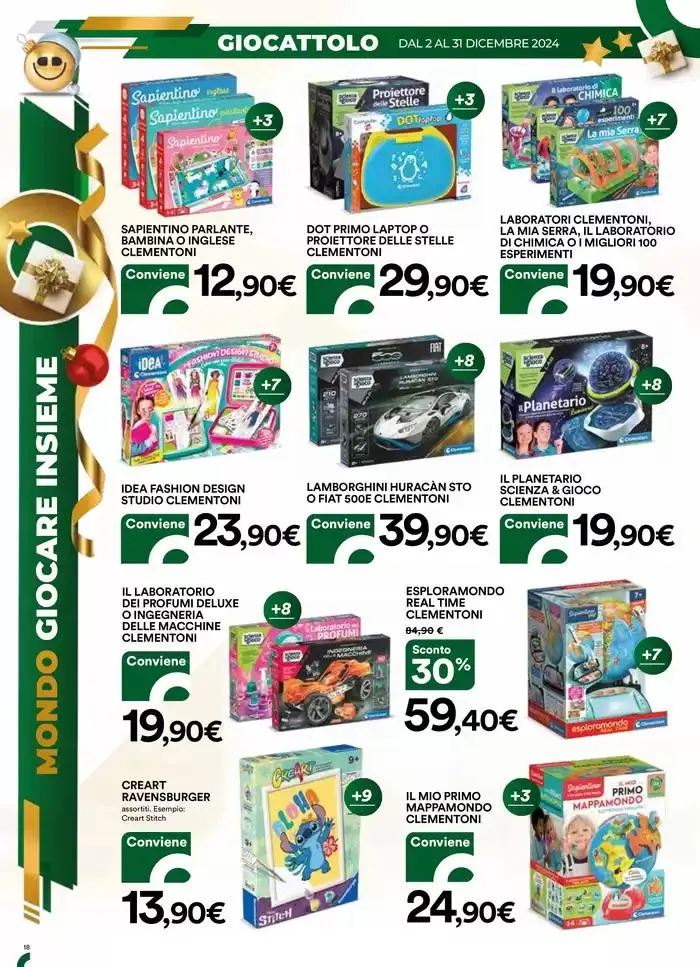 Catalogo Ipercoop da 2 dicembre a 31 dicembre di 2024 - Pagina del volantino 18