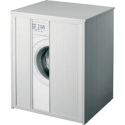 Mobile coprilavatrice a serrandina in pvc extralarge 76 cm x 71 cm x 94 cm