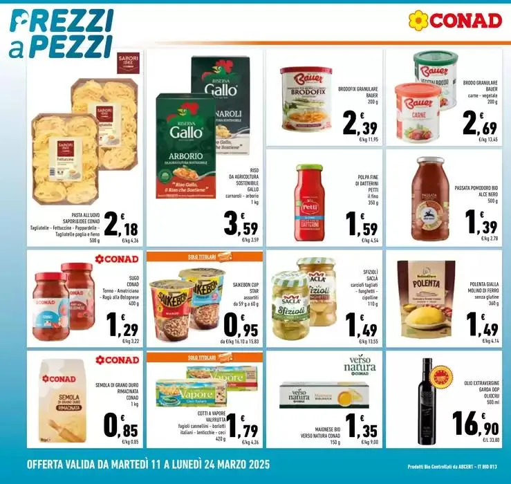 Prezzi a pezzi da 11 marzo a 24 marzo di 2025 - Pagina del volantino 14