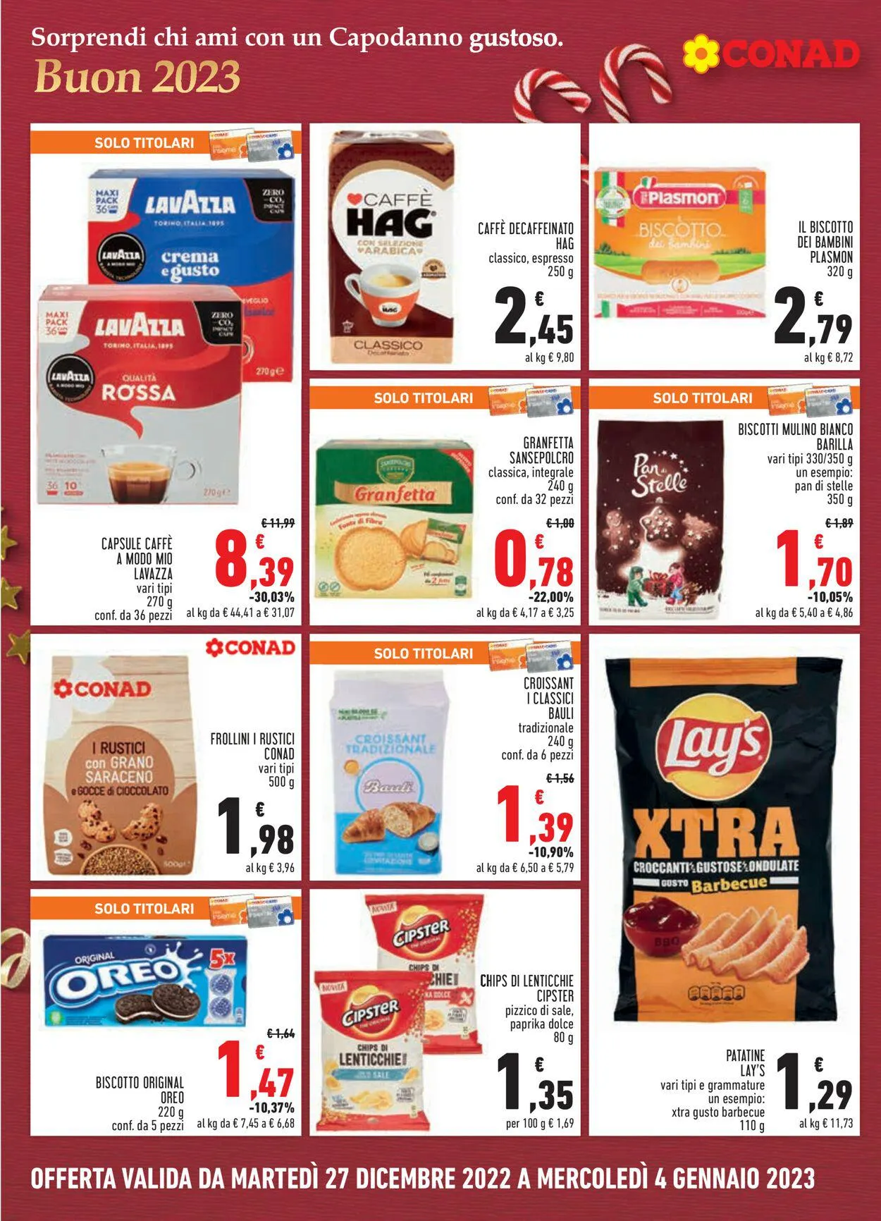 Conad Volantino attuale da 22 gennaio a 4 gennaio di 2025 - Pagina del volantino 8