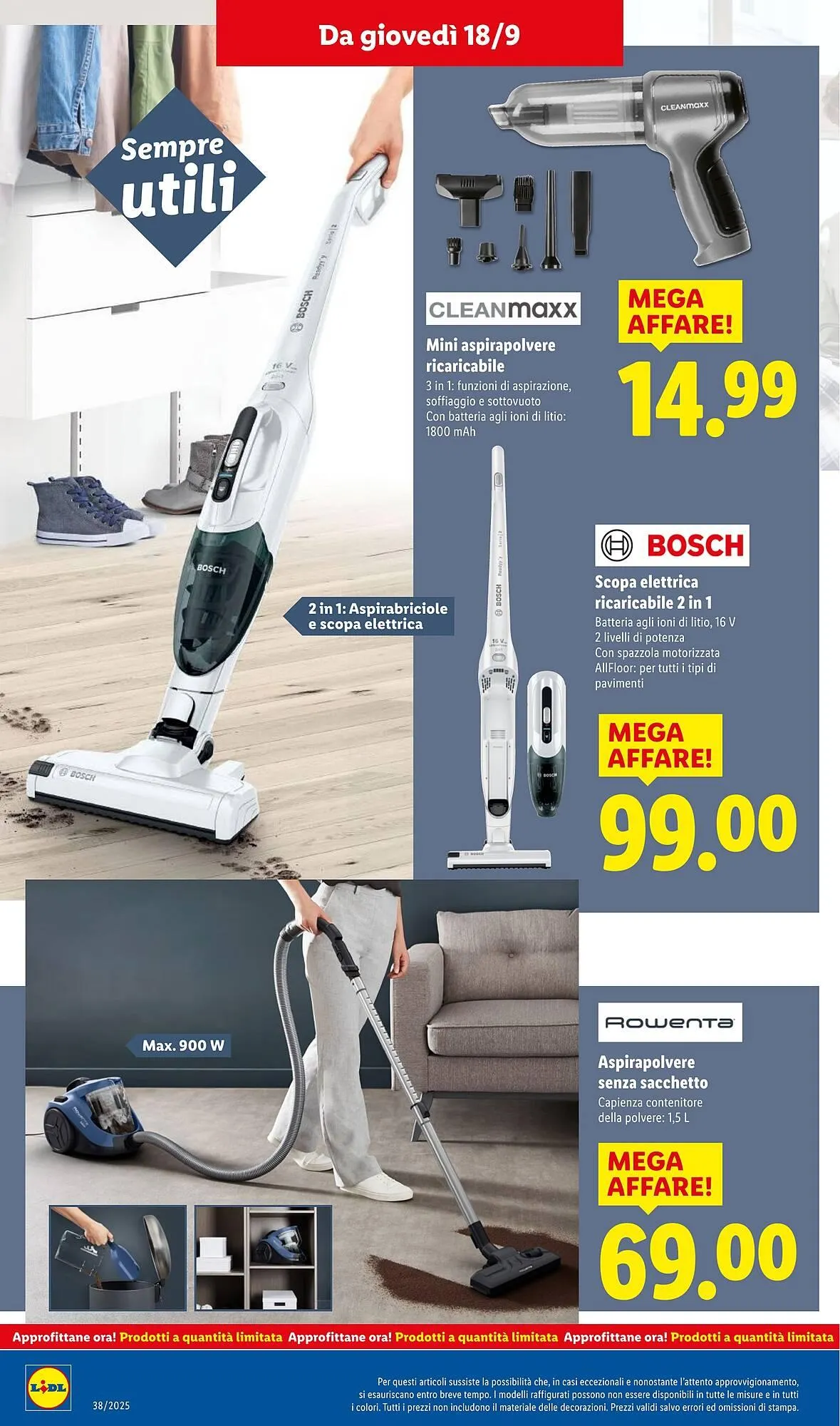 Volantino Lidl da 15 settembre a 21 settembre di 2025 - Pagina del volantino 48