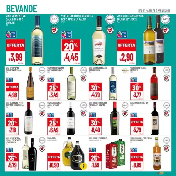 Grandi marche fino al 50% da 25 marzo a 2 aprile di 2025 - Pagina del volantino 23