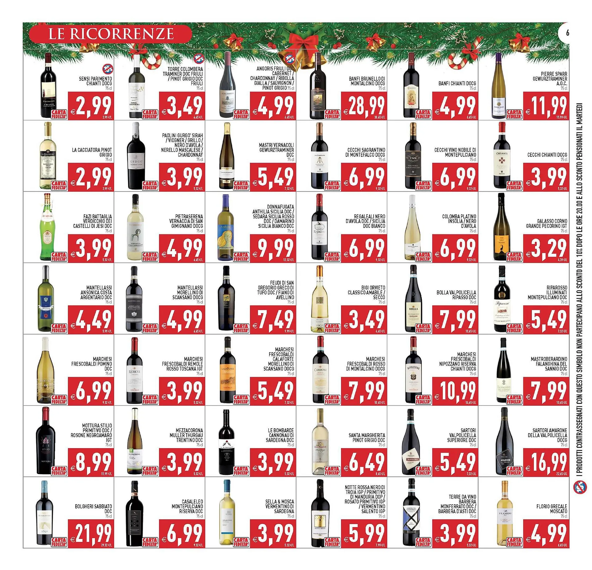 Volantino Pim Supermercati da 15 dicembre a 24 dicembre di 2023 - Pagina del volantino 6