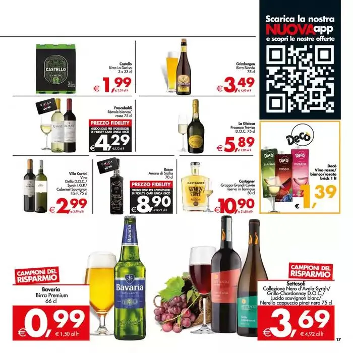 Campioni del risparmio! da 7 gennaio a 16 gennaio di 2025 - Pagina del volantino 17