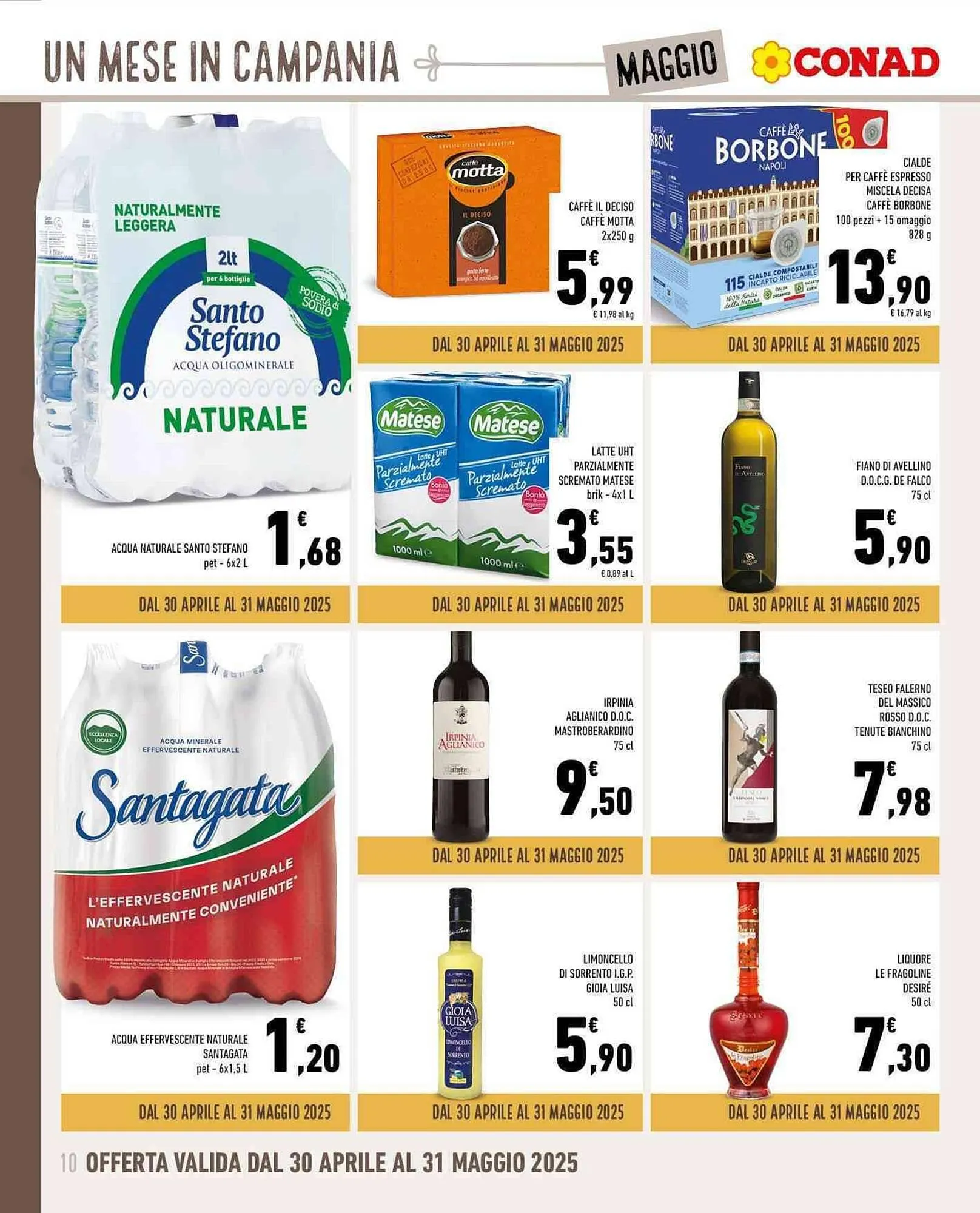 Volantino Conad da 30 aprile a 31 maggio di 2025 - Pagina del volantino 10