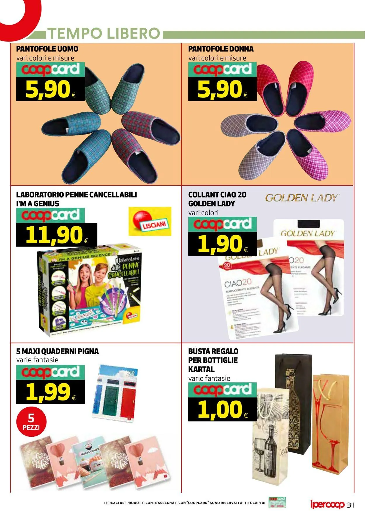 Coop Volantino attuale da 29 ottobre a 6 novembre di 2025 - Pagina del volantino 33