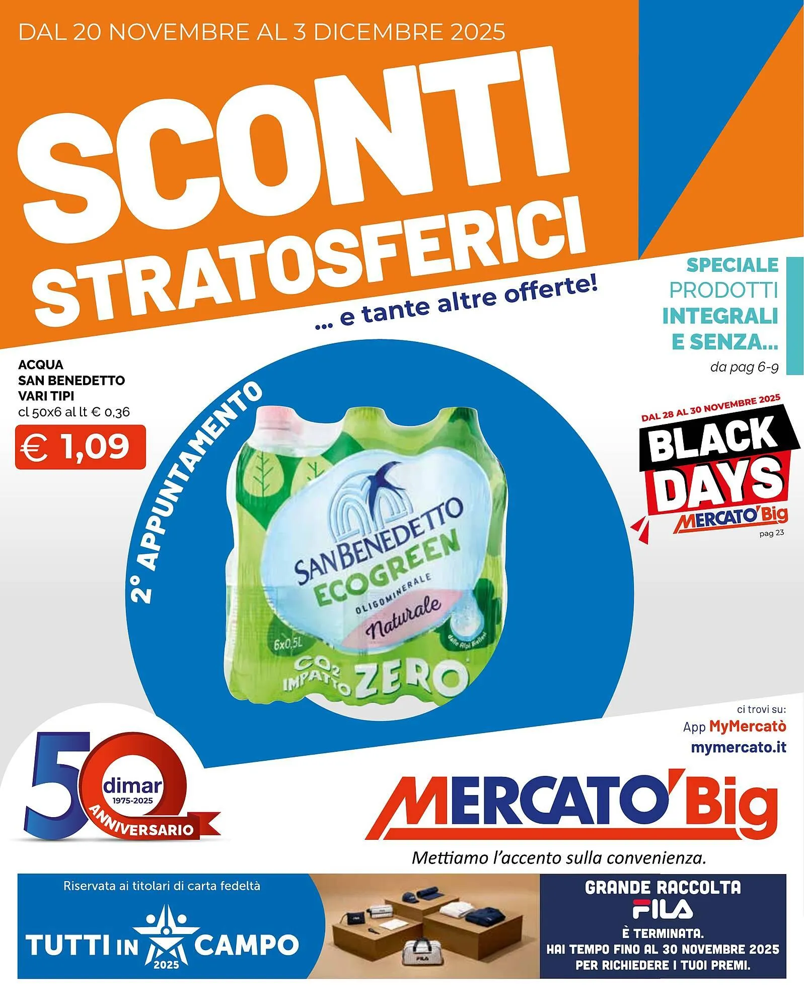 Volantino Mercatò Big da 20 novembre a 3 dicembre di 2025 - Pagina del volantino 1