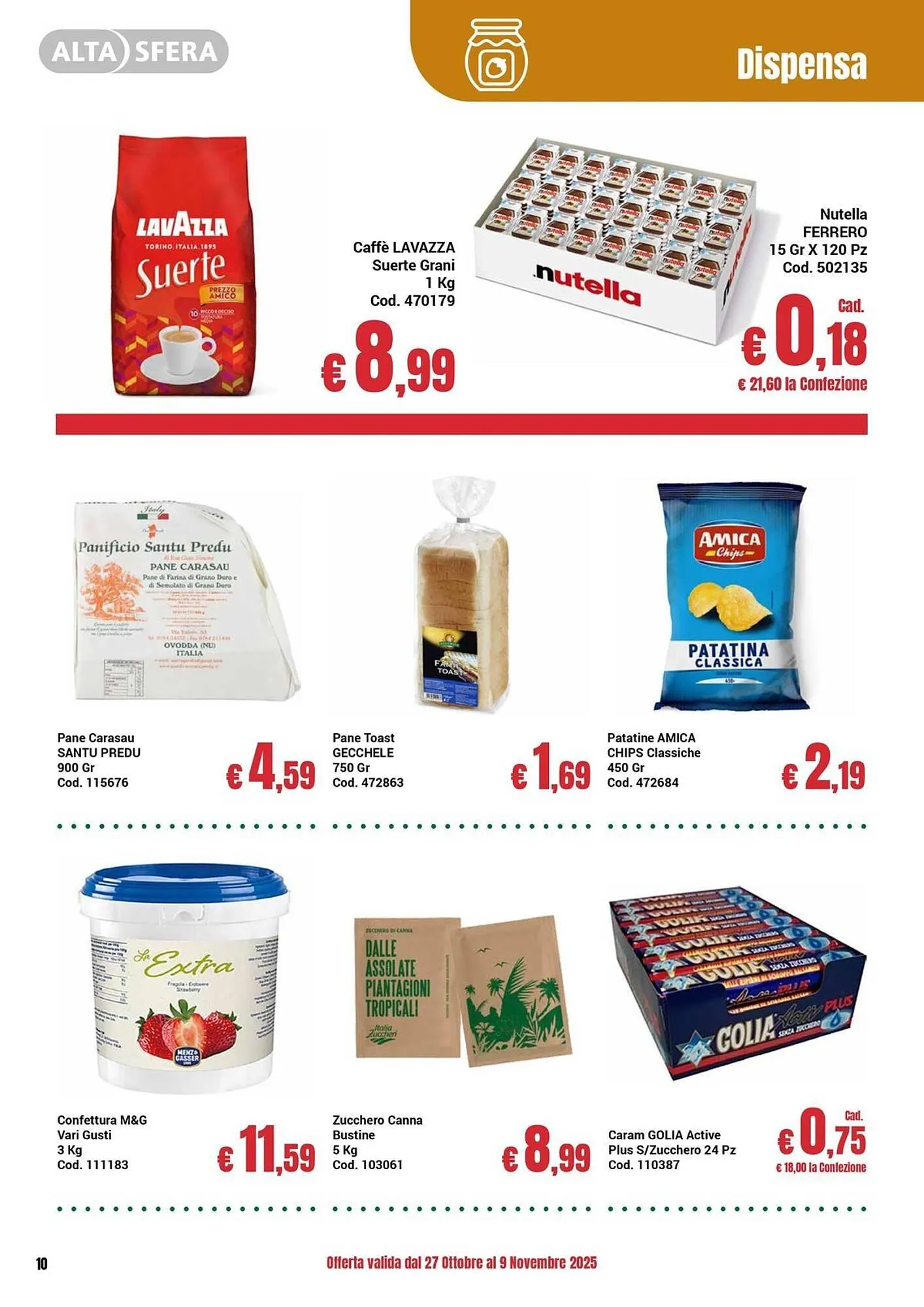 Volantino Centro Cash da 27 ottobre a 9 novembre di 2025 - Pagina del volantino 10