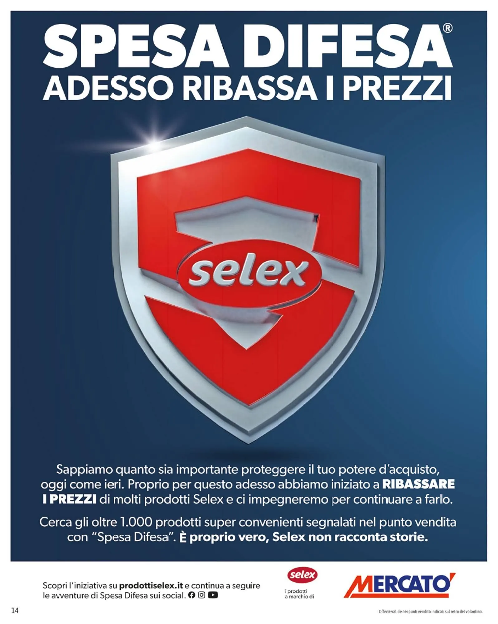 Volantino Mercatò Extra da 12 maggio a 25 maggio di 2025 - Pagina del volantino 14