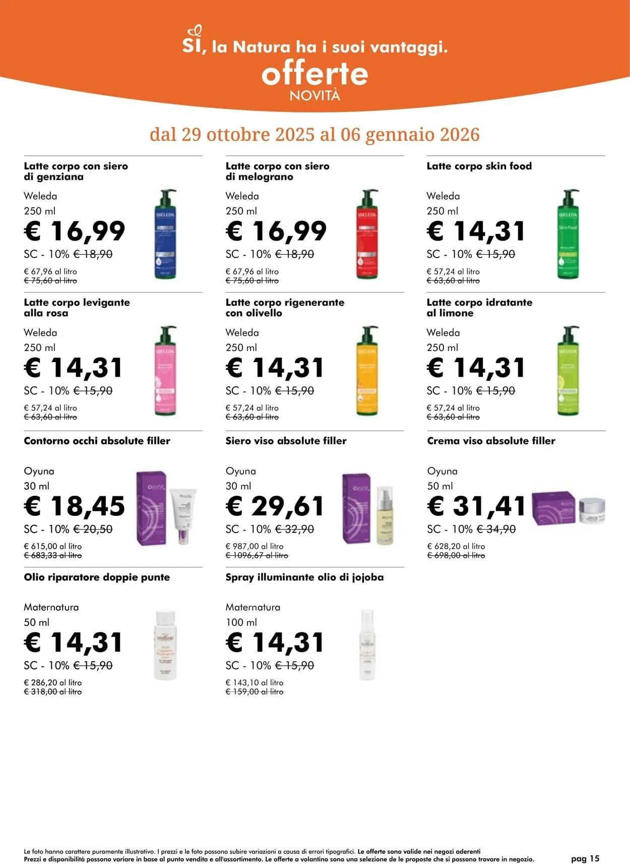 Natura Sì Volantino attuale da 29 gennaio a 12 febbraio di 2026 - Pagina del volantino 15
