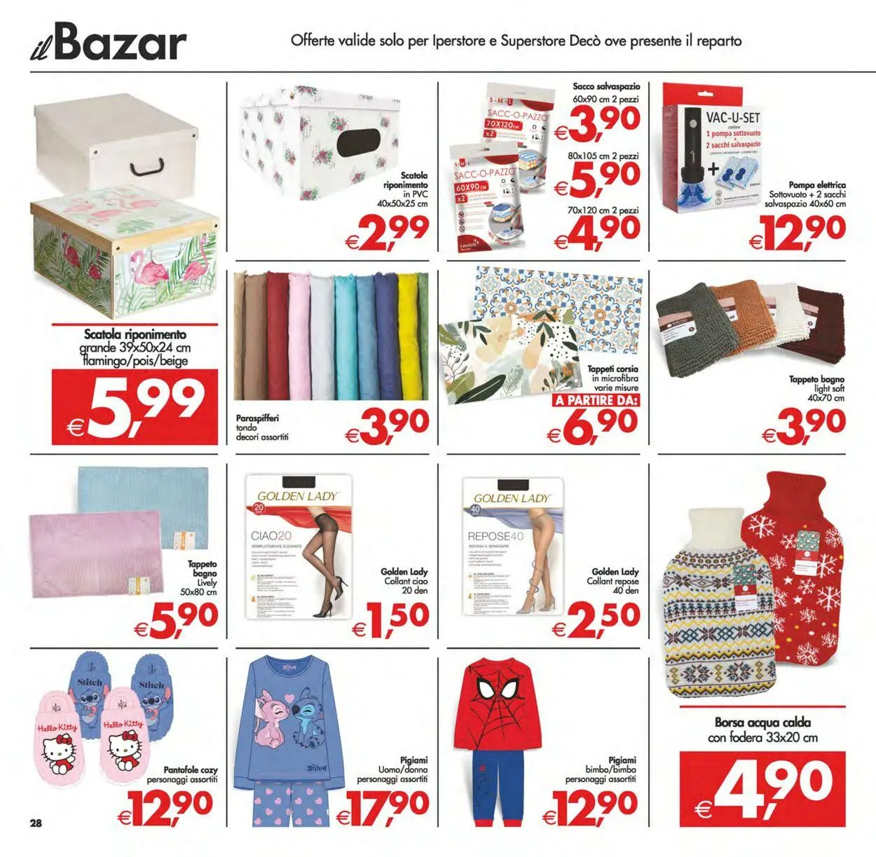 Deco Volantino attuale da 4 novembre a 13 novembre di 2025 - Pagina del volantino 28