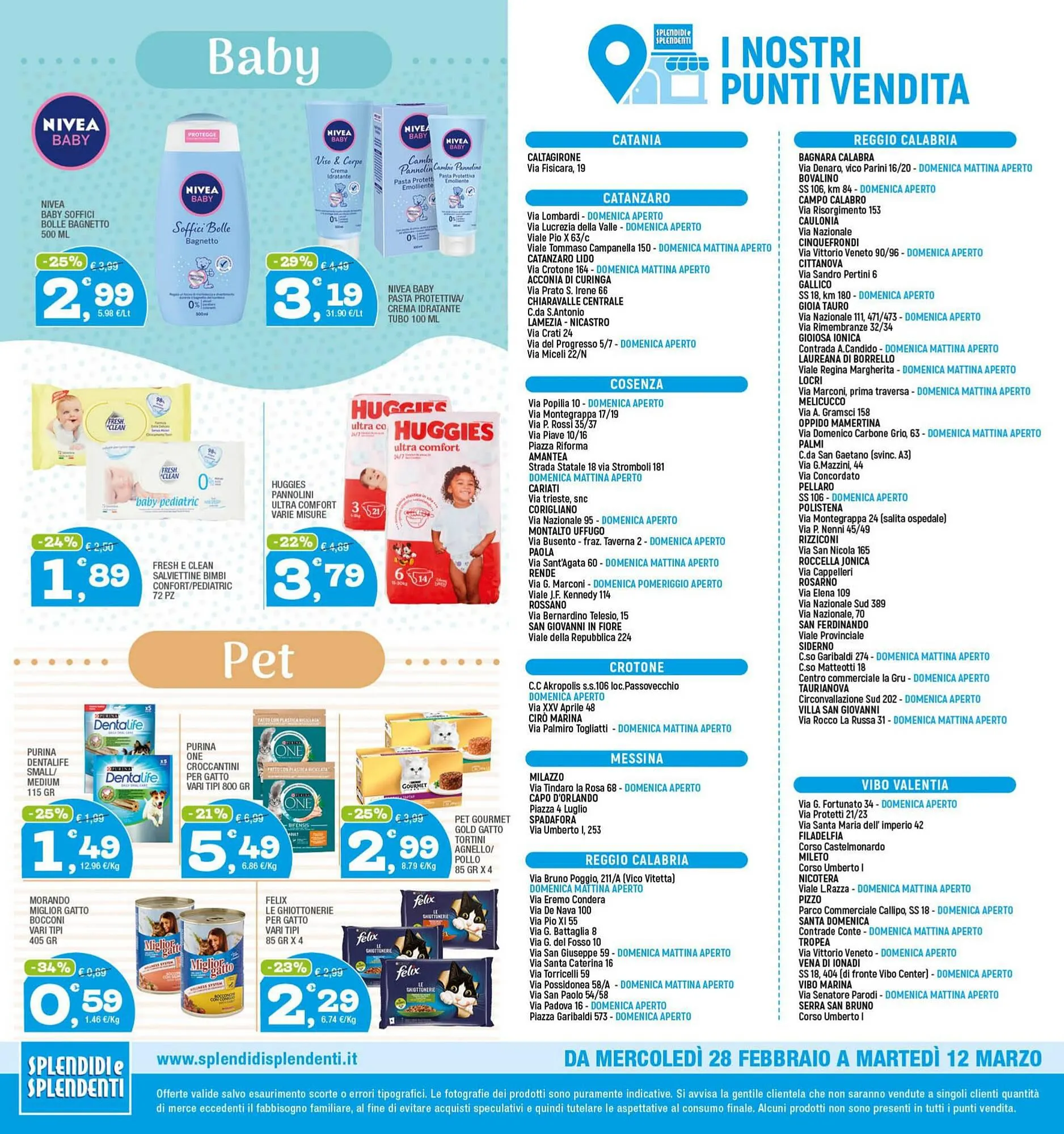 Volantino Splendidi e Splendenti da 28 febbraio a 12 marzo di 2024 - Pagina del volantino 12