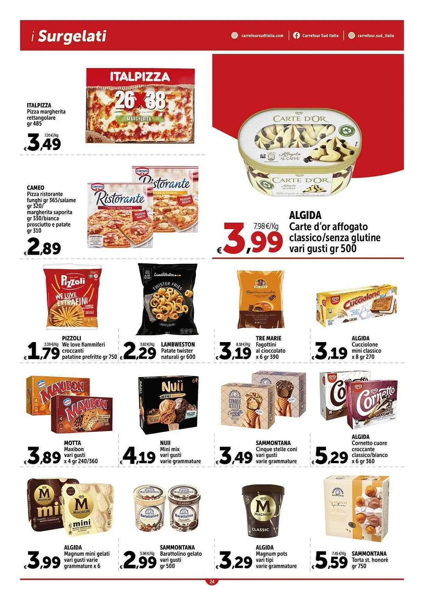 Volantino Carrefour Market da 11 aprile a 20 aprile di 2024 - Pagina del volantino 24