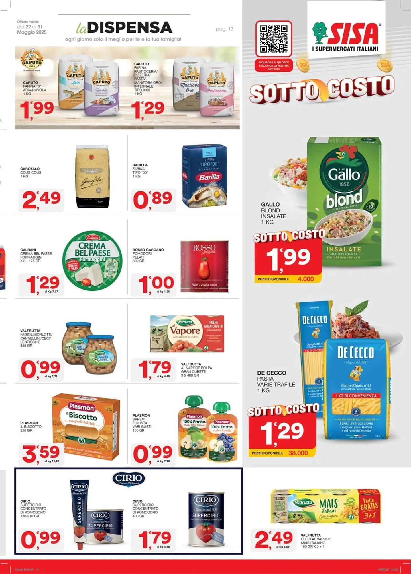 Volantino Sisa da 22 maggio a 31 maggio di 2025 - Pagina del volantino 13