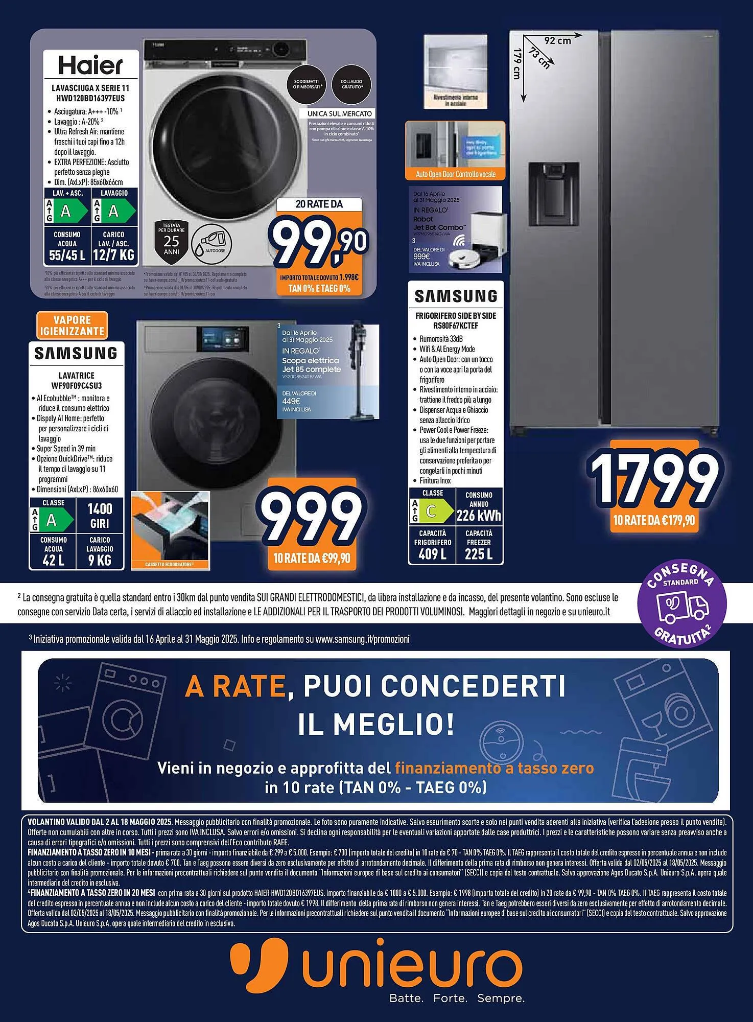 Volantino Unieuro da 1 maggio a 18 maggio di 2025 - Pagina del volantino 33