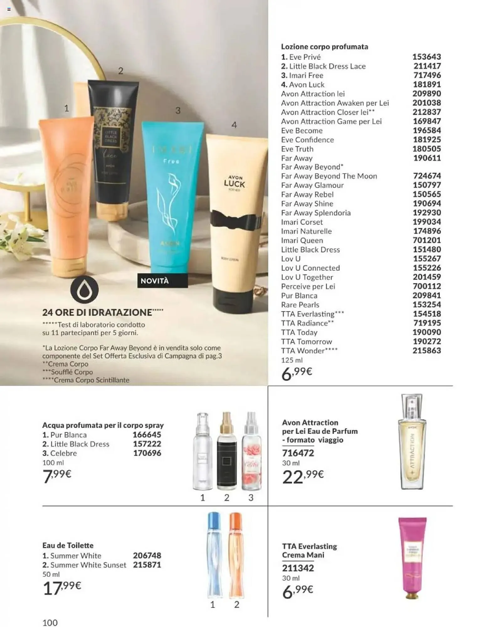 Volantino Avon da 1 aprile a 30 aprile di 2025 - Pagina del volantino 100