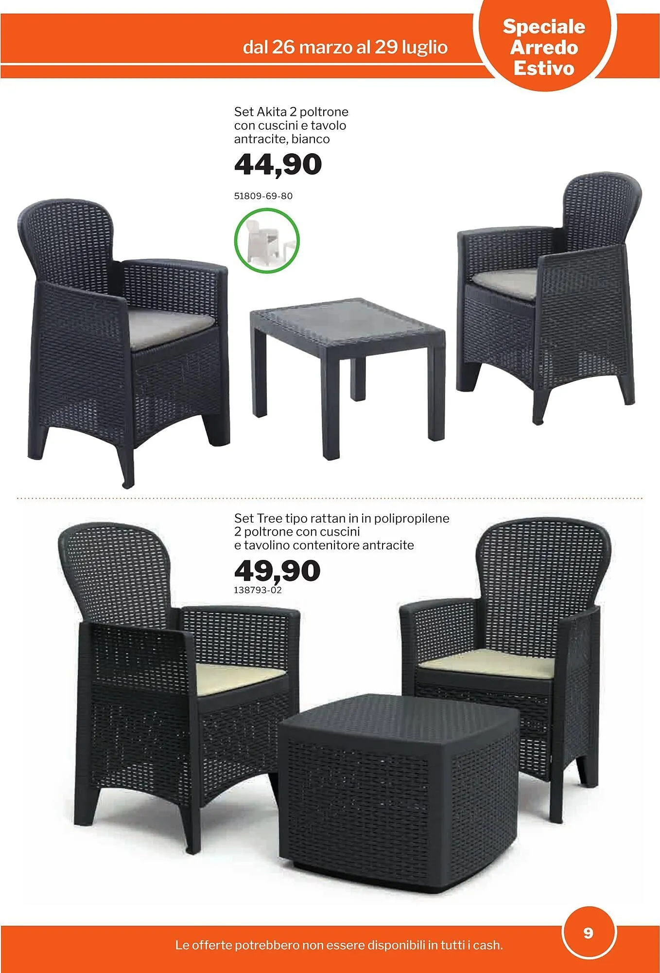 Volantino GrosMarket da 26 marzo a 29 luglio di 2025 - Pagina del volantino 9