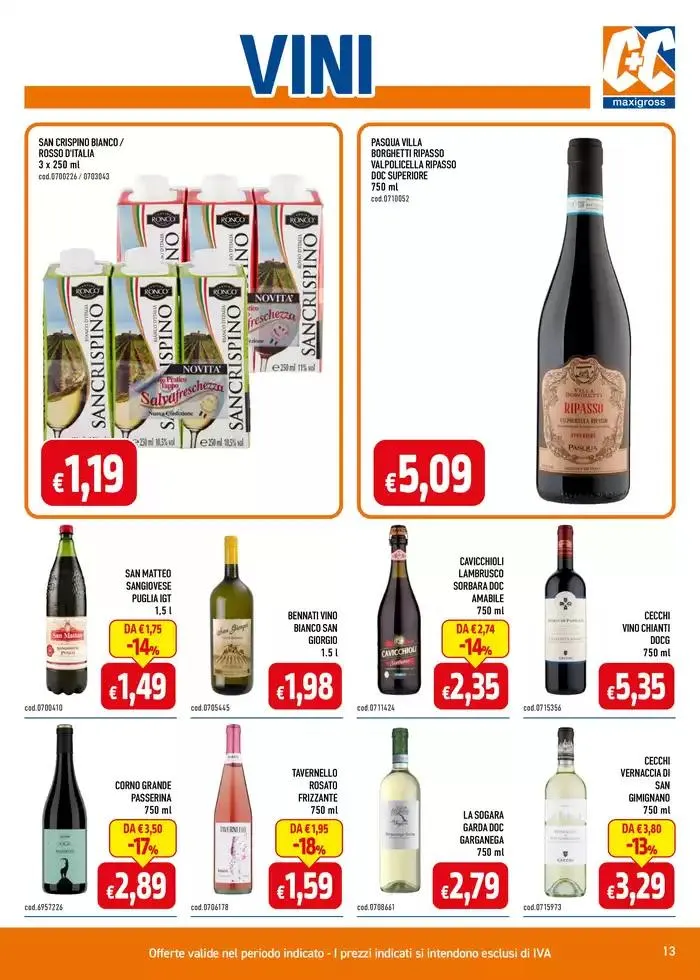 Promozioni, offerte per il tuo business da 24 marzo a 6 aprile di 2025 - Pagina del volantino 13