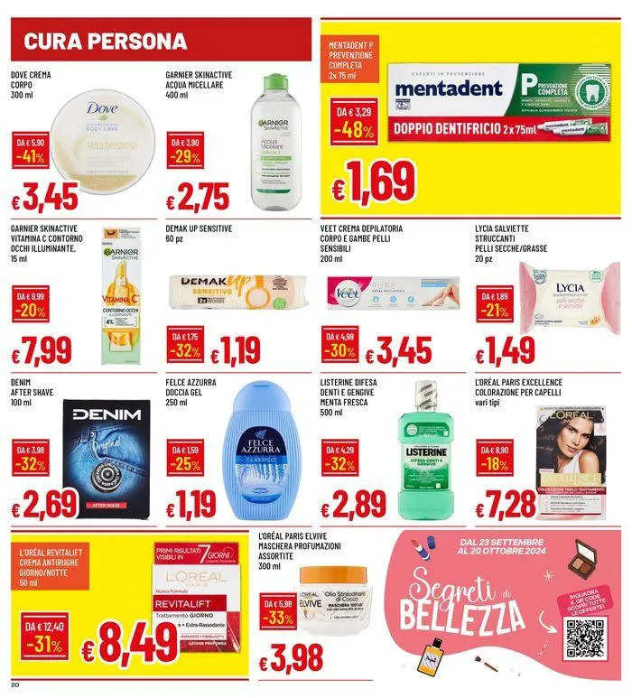Sottoprezzo da 23 settembre a 9 ottobre di 2024 - Pagina del volantino 20