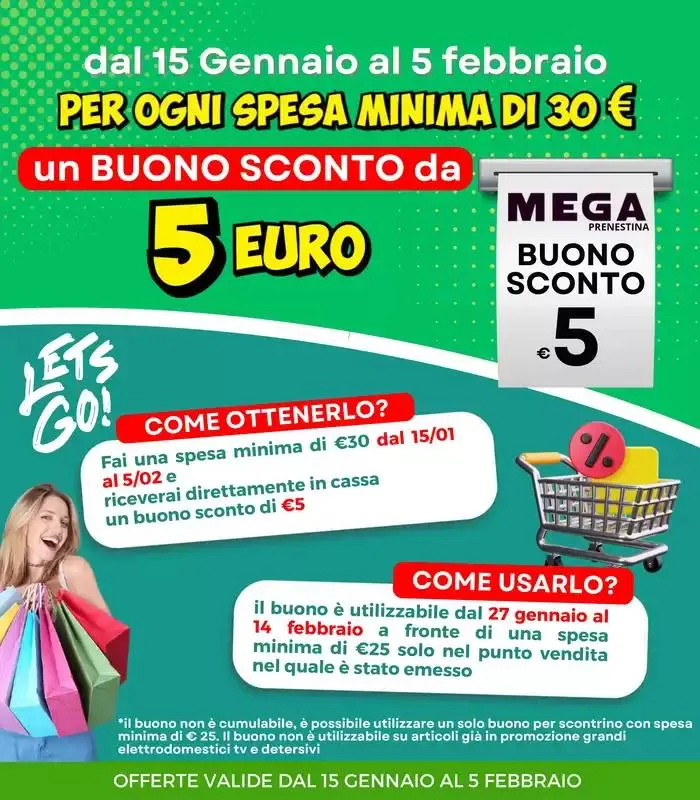 Mega Prenestina -Benvenuto 2025 da 15 gennaio a 5 febbraio di 2025 - Pagina del volantino 8