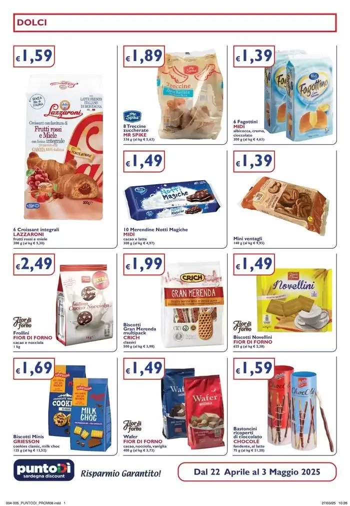 OFFERTE VALIDE DAL 22 APRILE AL 3 MAGGIO 2025 da 23 aprile a 3 maggio di 2025 - Pagina del volantino 4