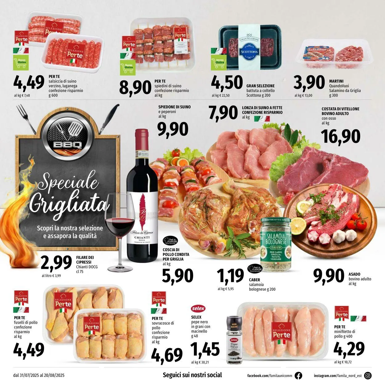 Famila Volantino attuale da 31 luglio a 20 agosto di 2025 - Pagina del volantino 8