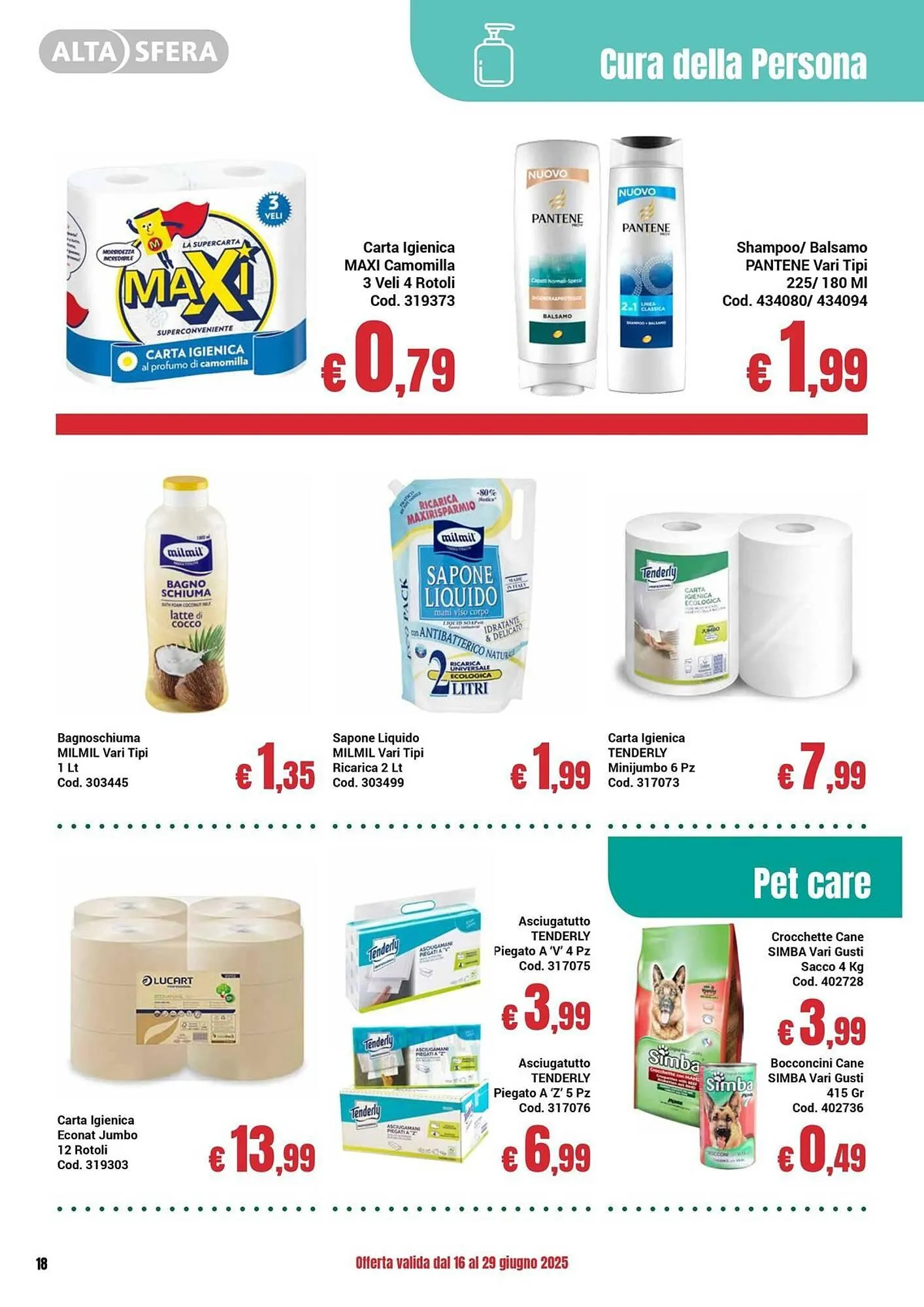 Volantino Centro Cash da 16 giugno a 29 giugno di 2025 - Pagina del volantino 18