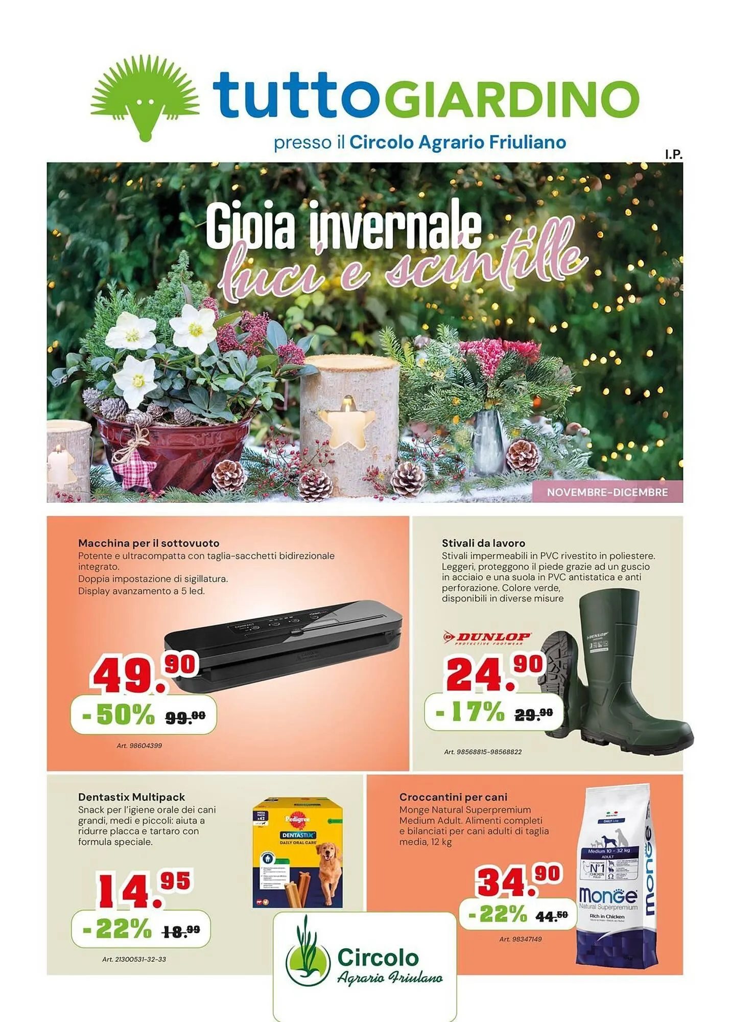 Volantino TuttoGiardino da 1 novembre a 31 dicembre di 2025 - Pagina del volantino 1