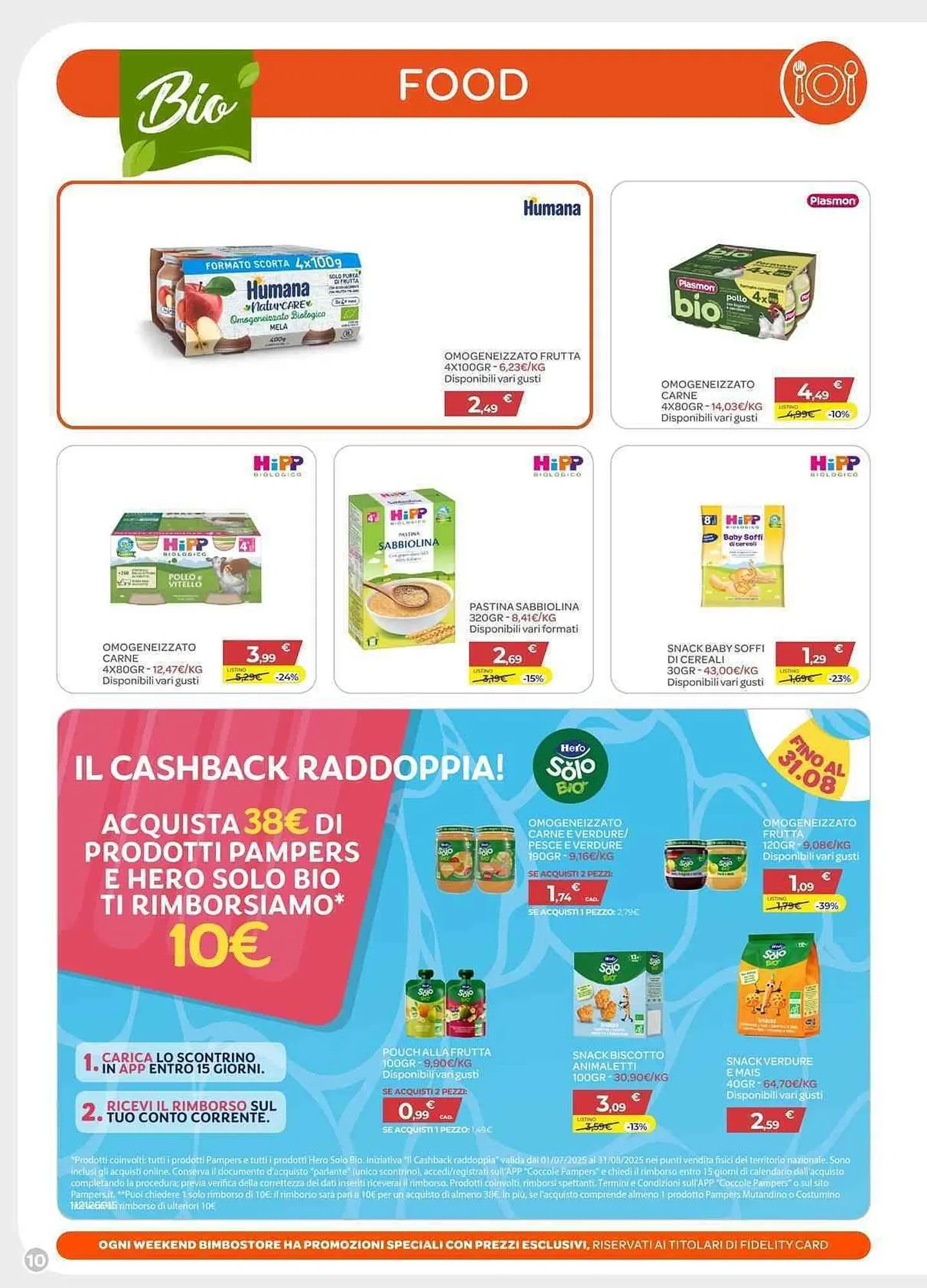 Volantino Bimbo Store da 24 luglio a 27 agosto di 2025 - Pagina del volantino 10