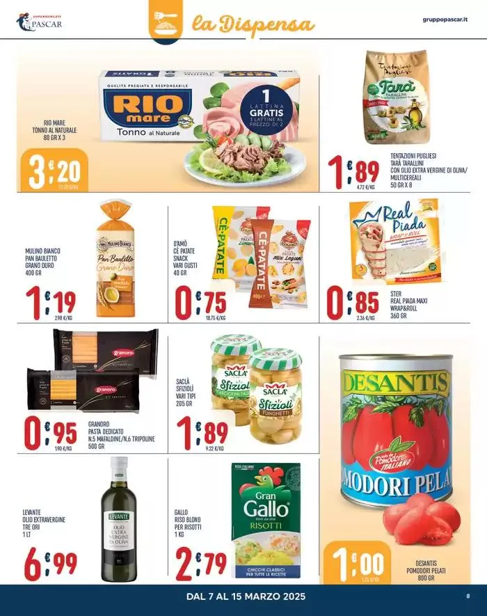 Sconti di primavera da 7 marzo a 15 marzo di 2025 - Pagina del volantino 7