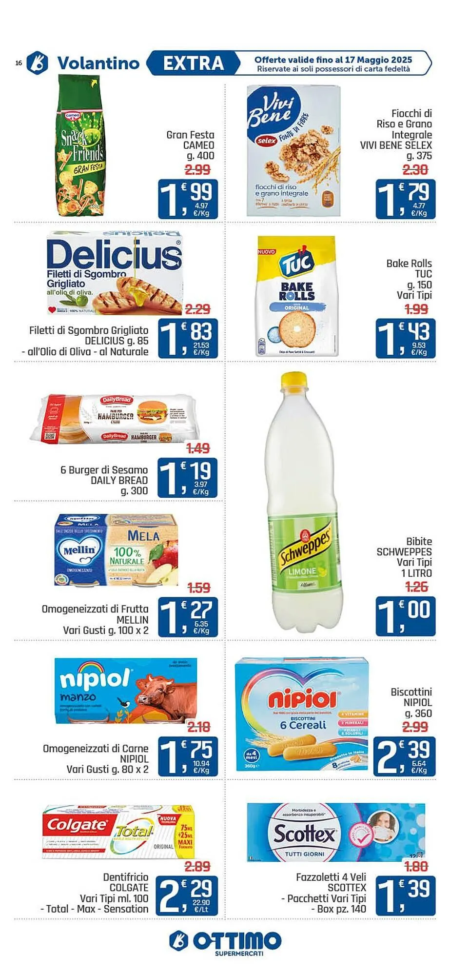 Volantino Ottimo Market da 6 maggio a 17 maggio di 2026 - Pagina del volantino 16