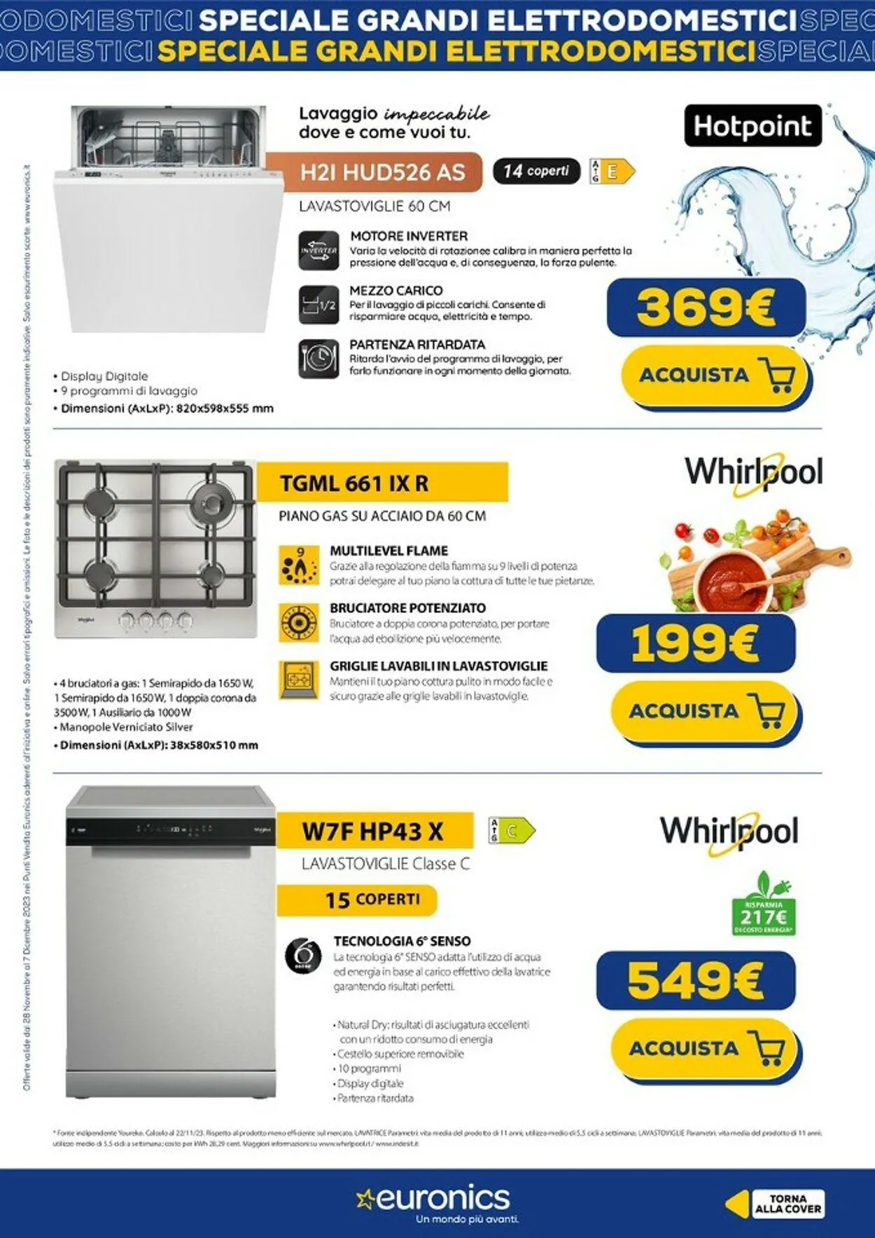 Euronics Volantino attuale da 28 novembre a 7 dicembre di 2023 - Pagina del volantino 23