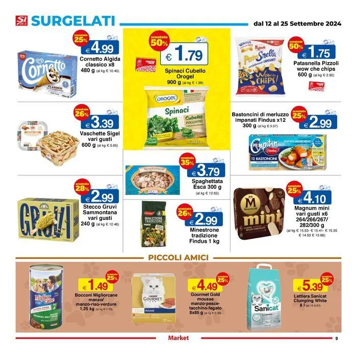 Sconti dal 25% al 50% da 12 settembre a 25 settembre di 2024 - Pagina del volantino 9