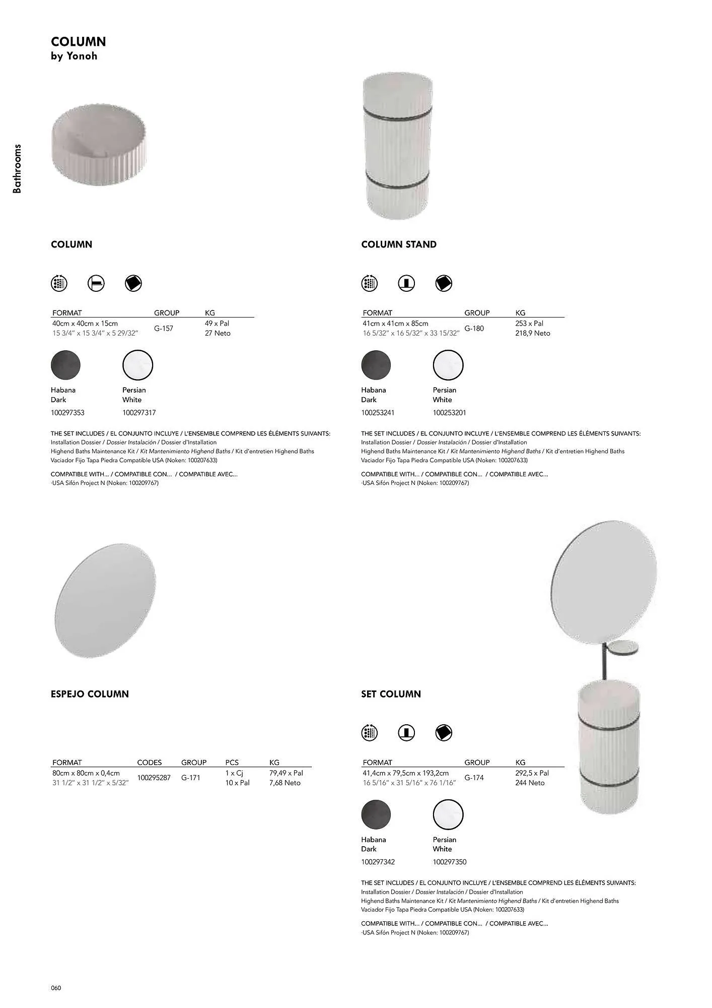 Volantino Porcelanosa da 9 aprile a 28 dicembre di 2024 - Pagina del volantino 70