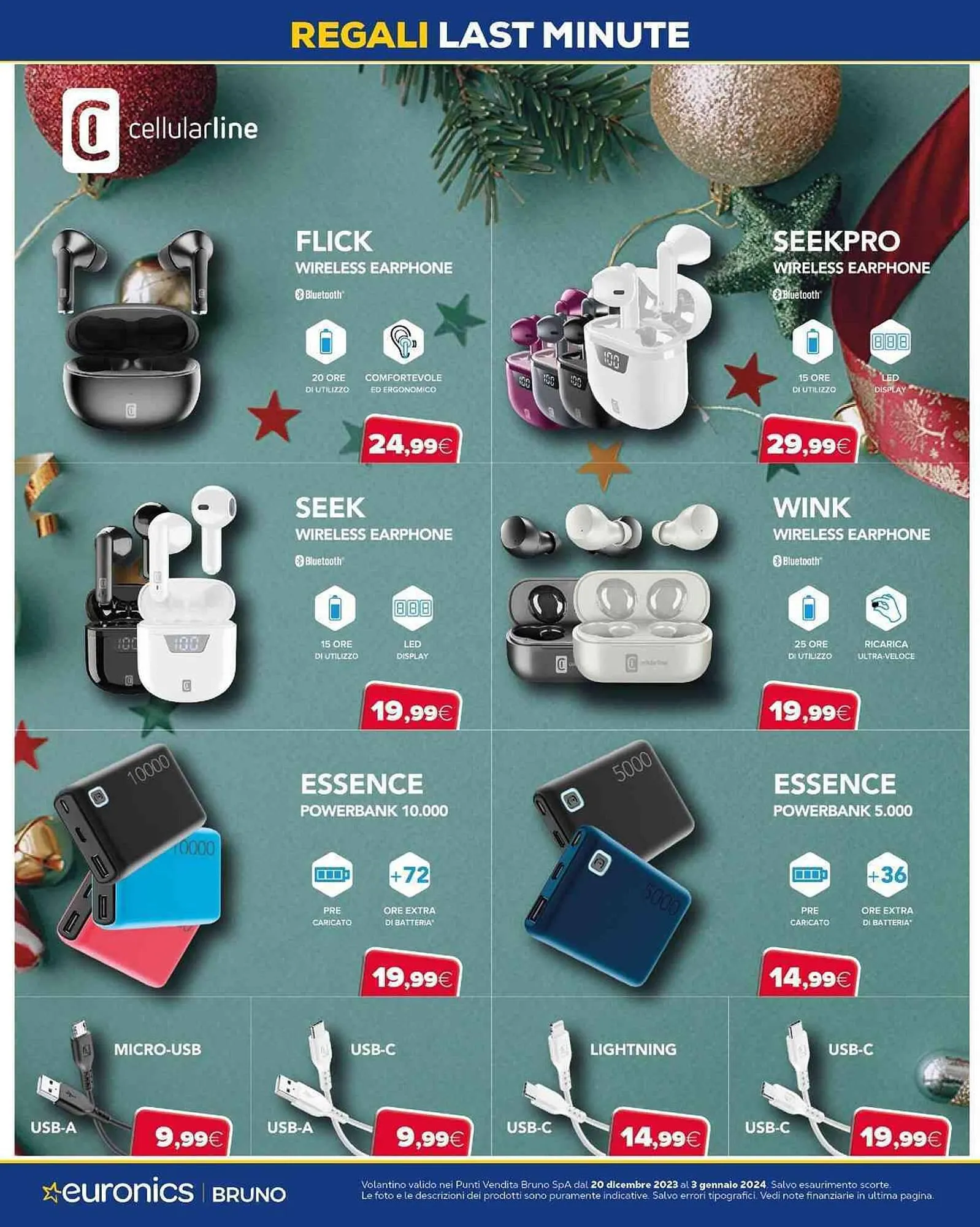 Volantino Euronics da 20 dicembre a 3 gennaio di 2024 - Pagina del volantino 4
