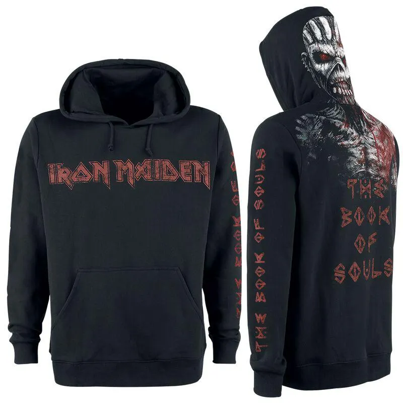 The Book Of Souls Eddie | Felpa con cappuccio | nero | Iron Maiden