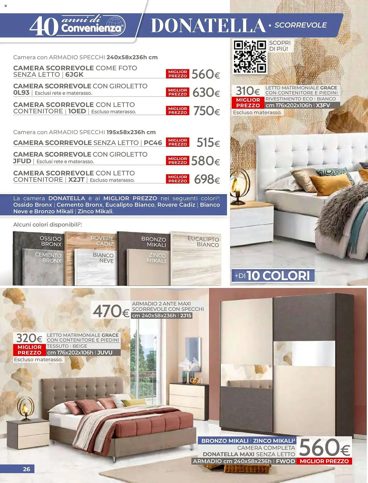 Volantino Mondo Convenienza da 1 aprile a 30 giugno di 2026 - Pagina del volantino 28
