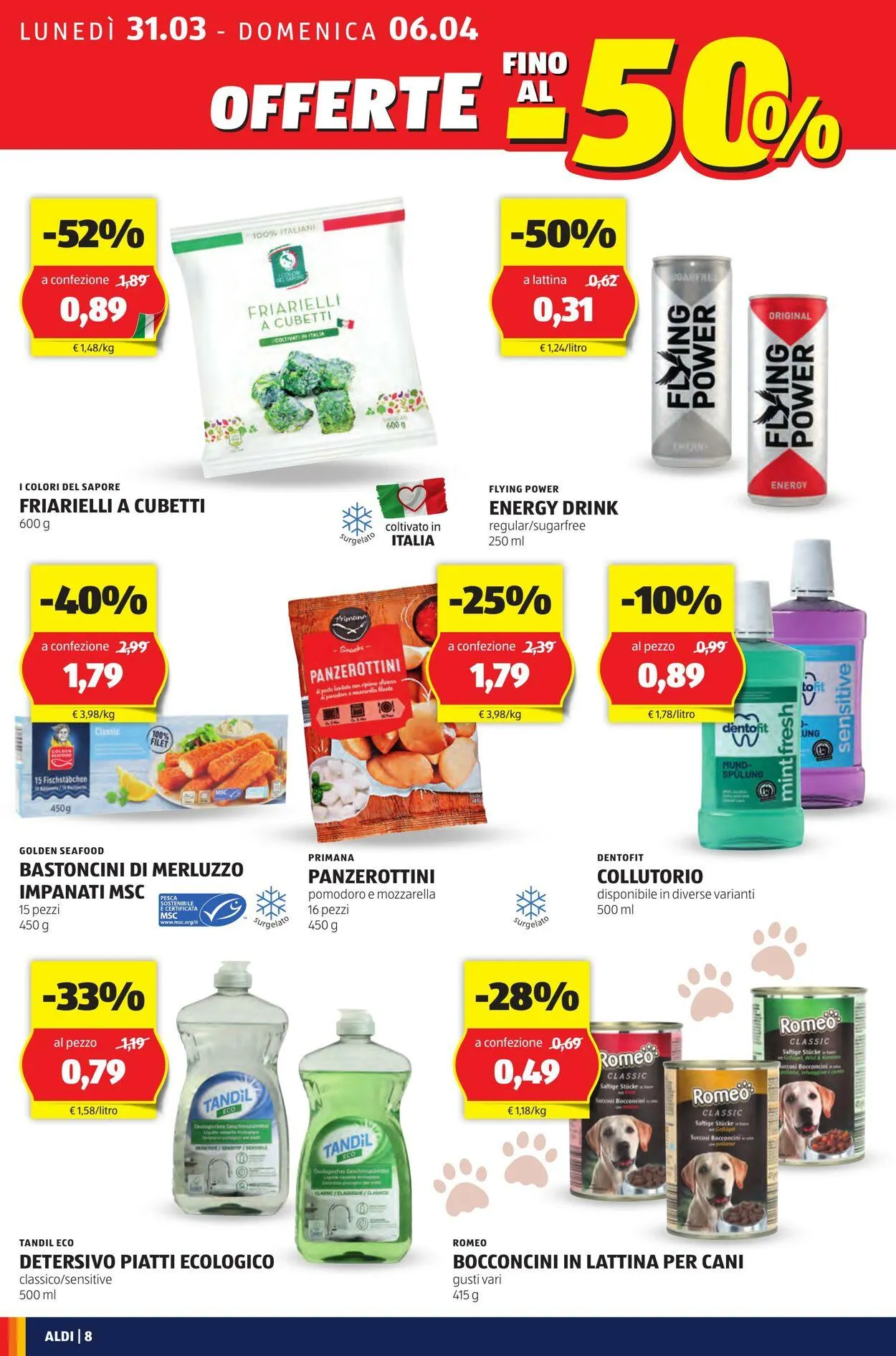 Aldi Volantino attuale da 31 marzo a 6 aprile di 2025 - Pagina del volantino 8