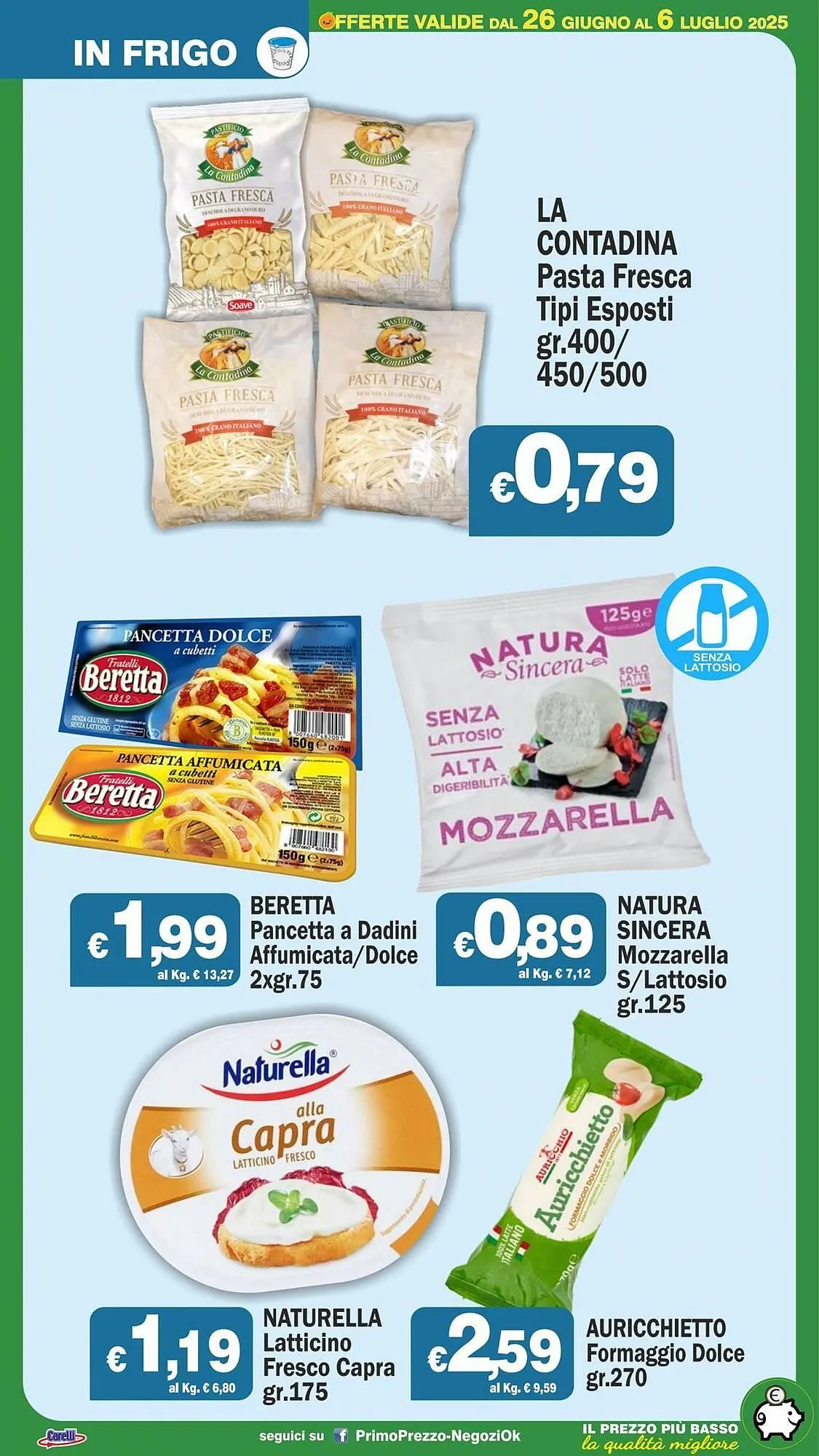 Volantino Primo Prezzo da 26 giugno a 6 luglio di 2025 - Pagina del volantino 40