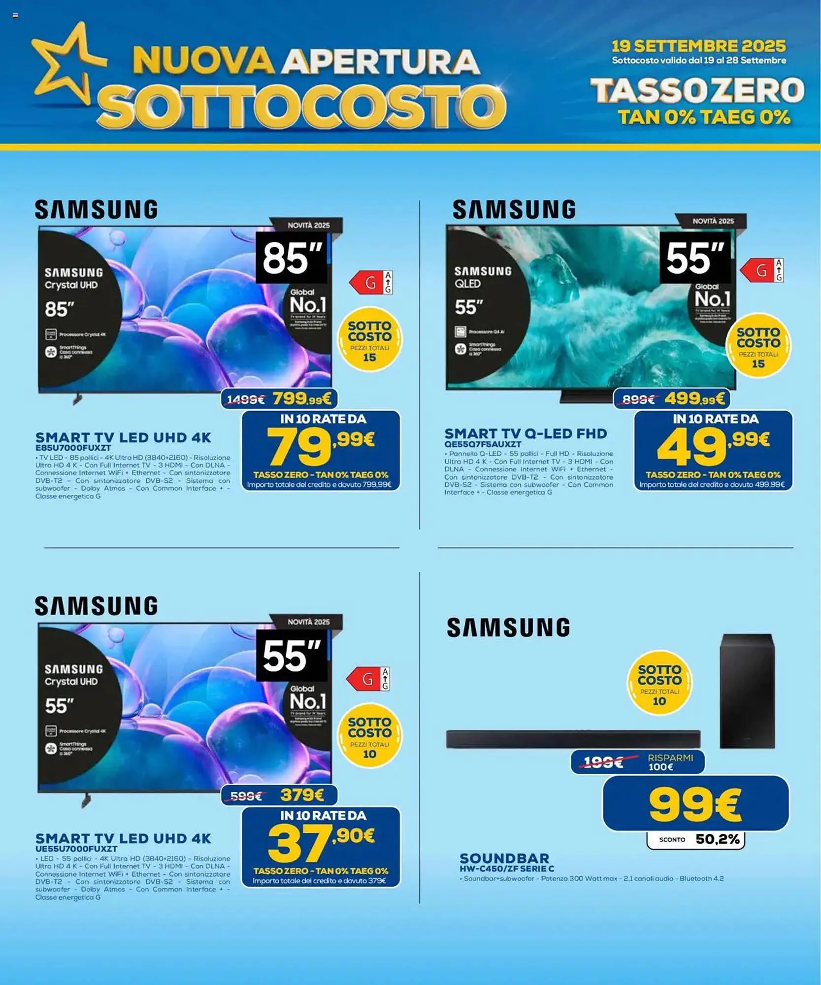 Volantino Euronics da 19 settembre a 28 settembre di 2025 - Pagina del volantino 7