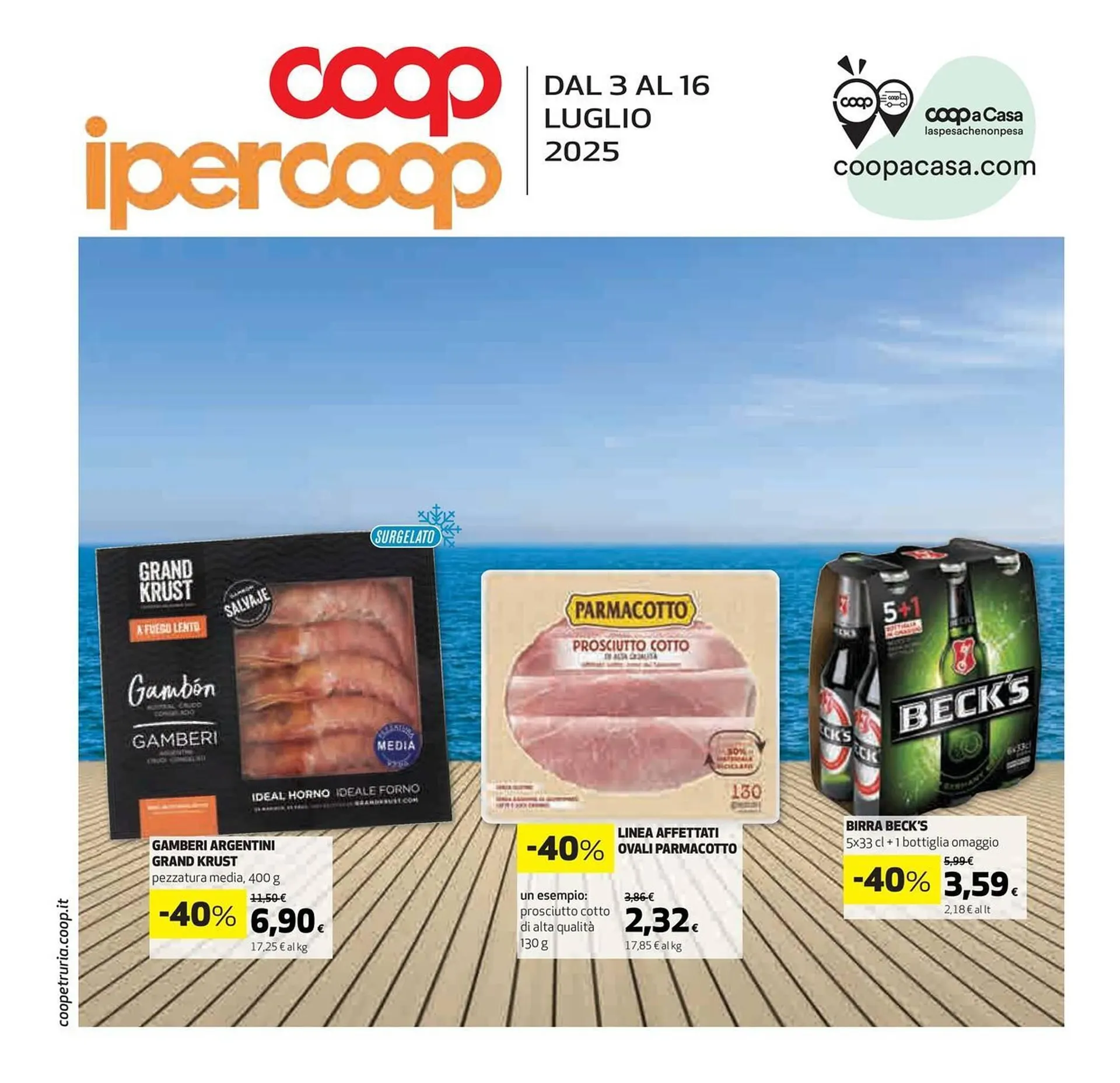 Volantino Ipercoop da 4 luglio a 16 luglio di 2025 - Pagina del volantino 1